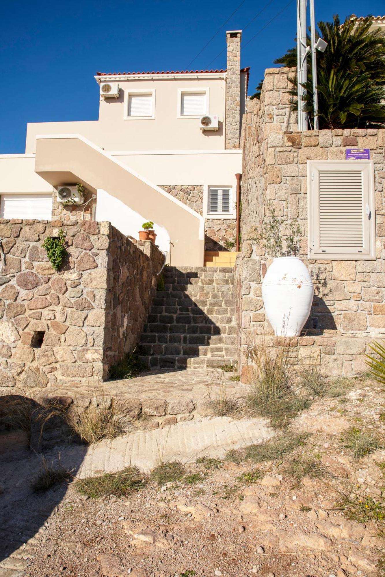 Aegina Sea View Villa Eginitissa Eksteriør bilde