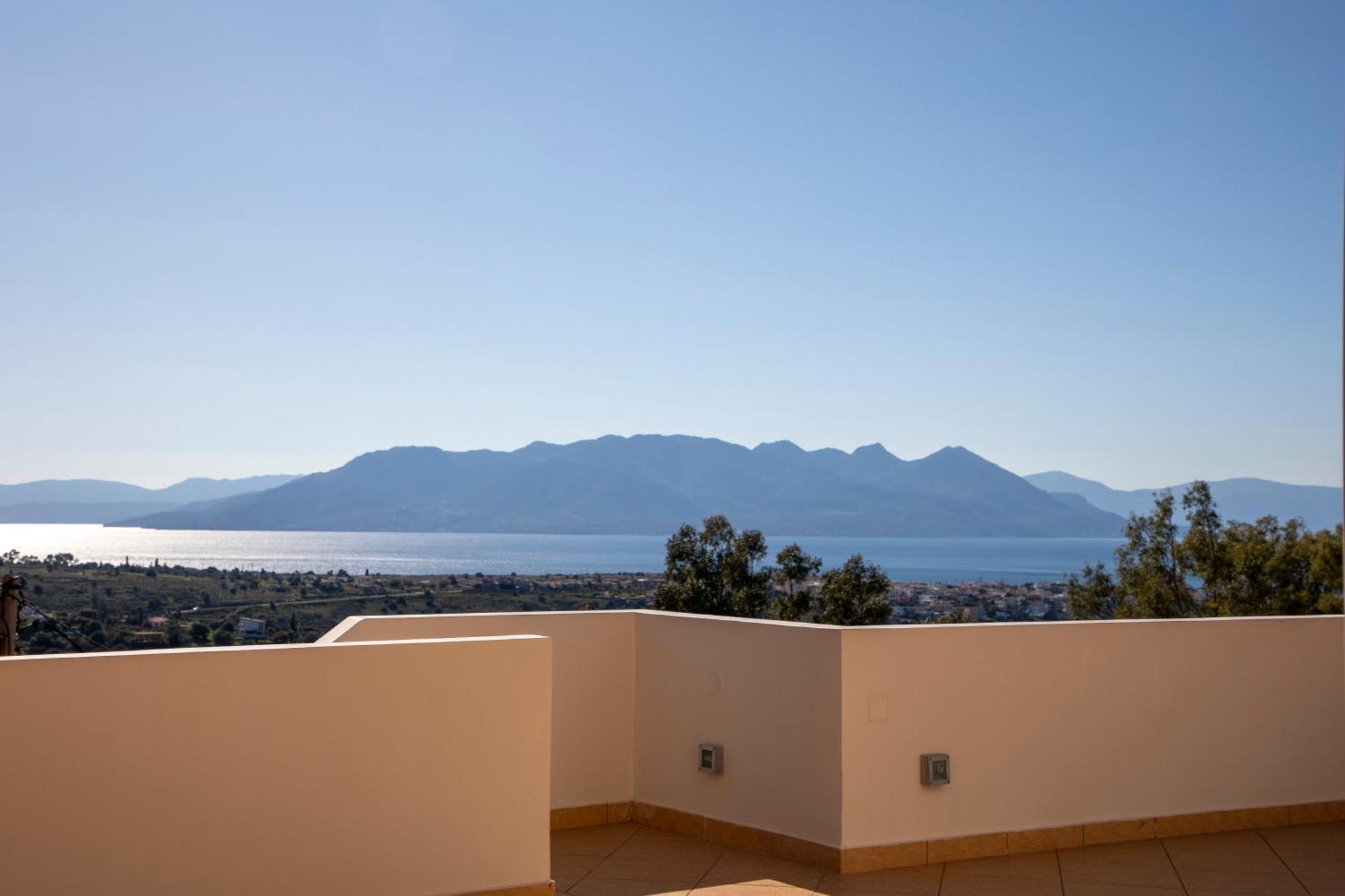Aegina Sea View Villa Eginitissa Eksteriør bilde