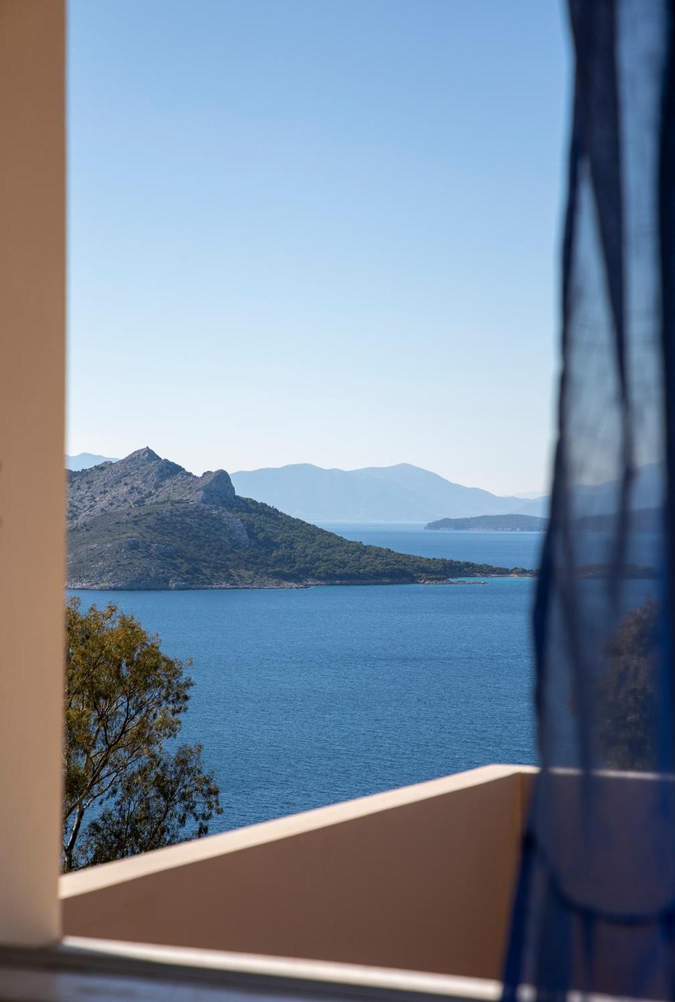 Aegina Sea View Villa Eginitissa Eksteriør bilde