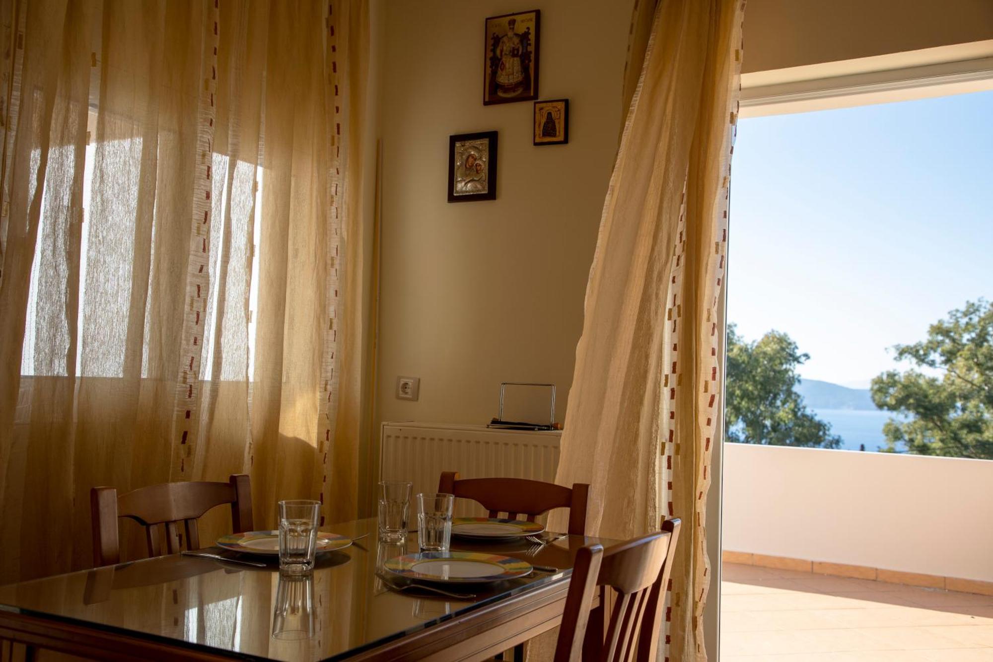 Aegina Sea View Villa Eginitissa Eksteriør bilde
