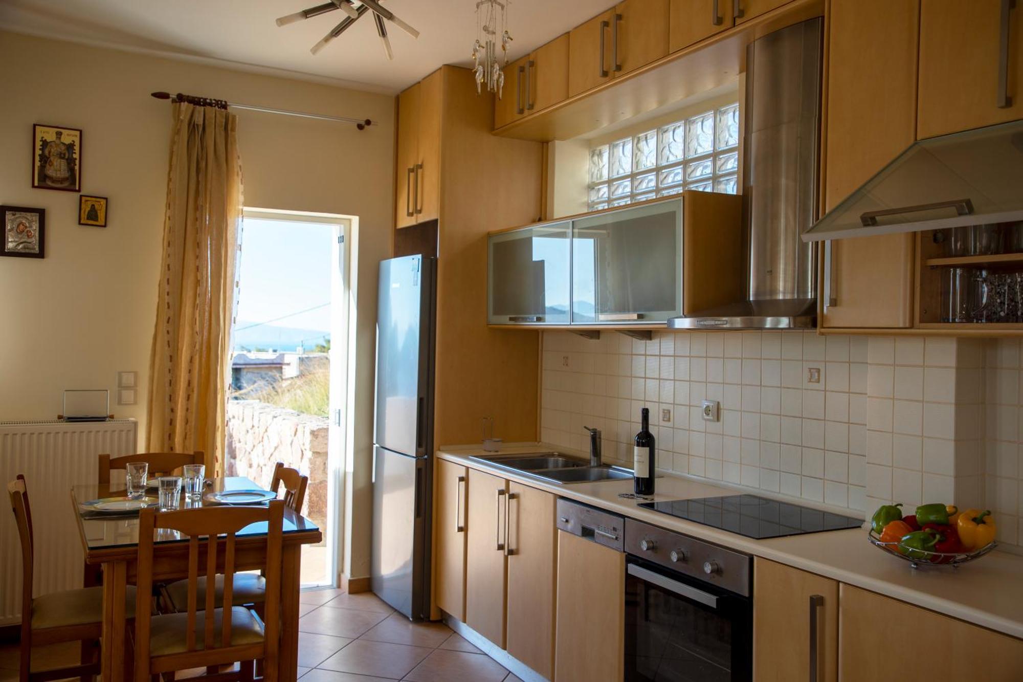 Aegina Sea View Villa Eginitissa Eksteriør bilde