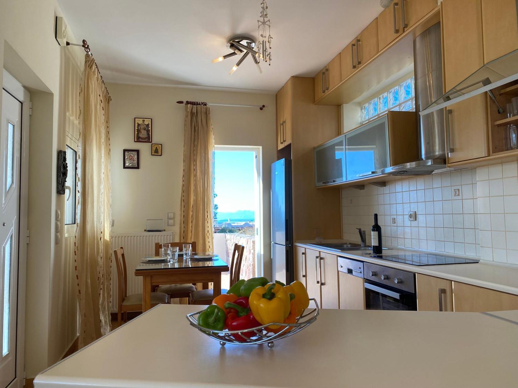Aegina Sea View Villa Eginitissa Eksteriør bilde